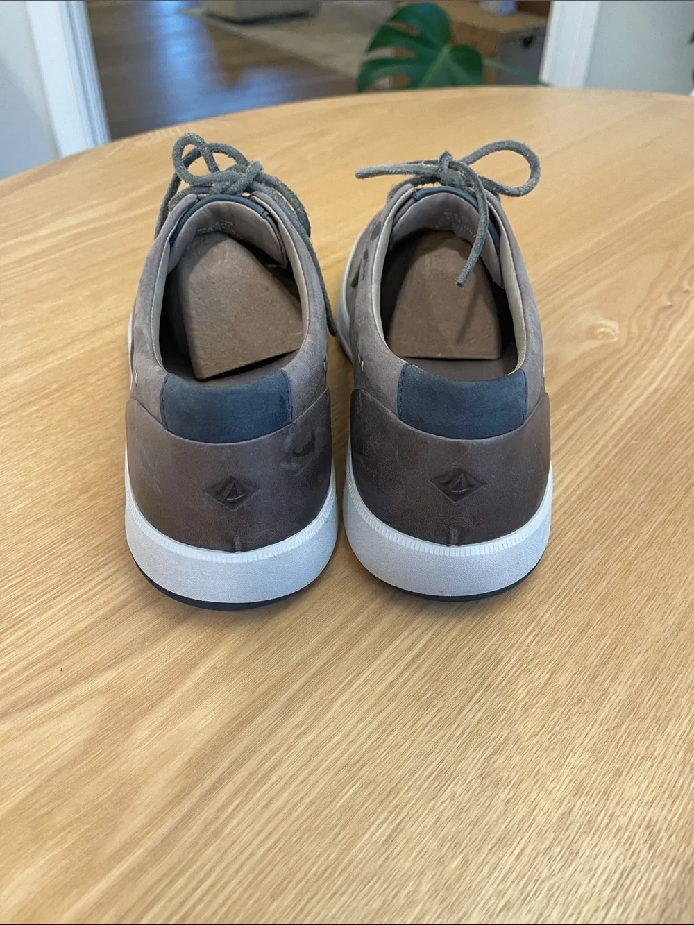 Sperry Gold Cup Premium Nubuck Leather Sneakers Men’s 10 Gray